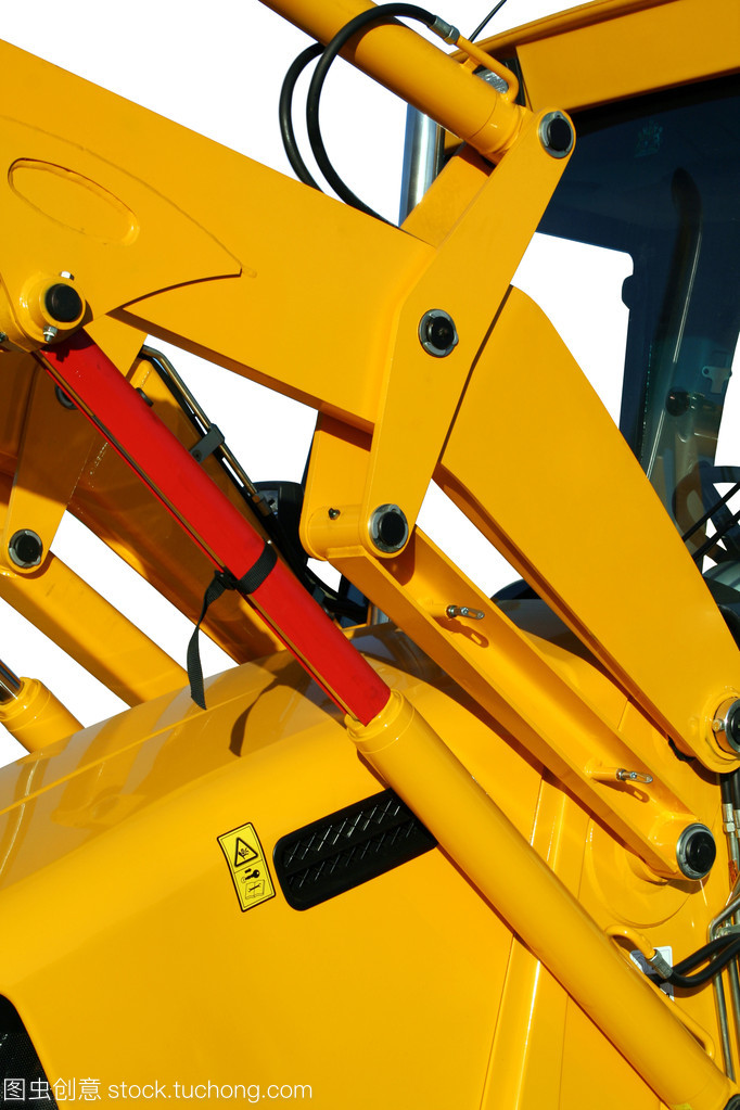 黃顏色的普遍推土機(jī)液壓元件