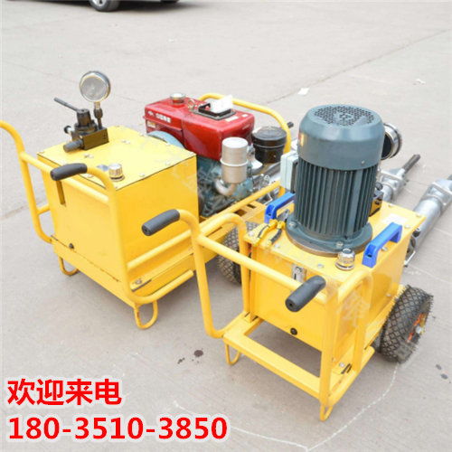 遼寧東港隧道巖石劈裂機操作簡單